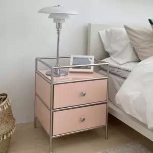 나무뜰 비아3 모듈 UV 400 사이드테이블2단 협탁 SWL234C (착불)