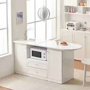 올리브 1700 반타원형 렌지대 홈바 아일랜드식탁 MWF184C (착불)