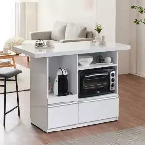 베이크 인조대리석 광파 1200 홈바 아일랜드 식탁 YD107C (착불)