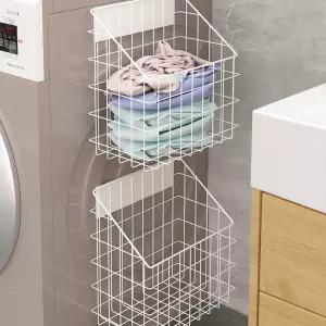 세탁기 자석 선반 정리대