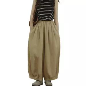 하렘팬츠 린넨바지 여름 요가 알라딘 태국옷 빅사이즈