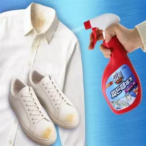 살림리빙 옷얼룩제거제 스프레이 셔츠목때제거세제 흰양말찌든때세제