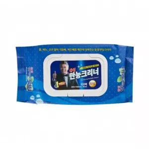 동성 만능 크리너 캡형 100매 (150x200mm) PC 컴퓨터 기름때 찌든때 티슈형 클리너