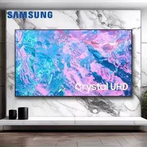 [삼성] 108cm(43인치) 스마트 티비 UHD Crystal 4K TV UN43CU7000FXZA 방문설치
