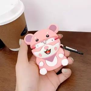 [하프클럽/알티피아]동글마우스 에어팟케이스 실리콘 커버 에어팟