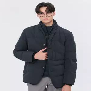 헤지스 남성 24FW [스테디셀러] 차콜그레이 다운자켓 WHJA4D532CG