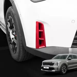 쏘렌토 MQ4 페이스리프트 가니쉬 용품 튜닝 에어홀 몰딩 차량실외 전방