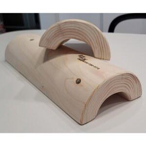 노완우목사 편백나무 경침 목침 운동법 자세교정 나무베개