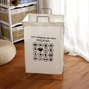 가정용 재활용 분리 수거함 접이식 방수 빨래 바구니/이동식/수거대/사무실/쓰레기통/쓰레기/수거/가방