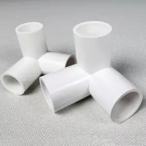 PVC파이프 3구 커넥터 배관 자재 피팅 조인트 부속 해피 3방향 3way 소켓