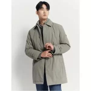 [빈폴멘] 니트 인셋 다운 코트 - 카키 (BC4X30OD3H)