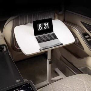 뒷 테이블 석 노트북 거치대 선반 세로30 소형 가로48 뒷좌석 차 책상 흰색