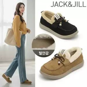 잭앤질 구슬리본 털안감 로퍼(JD5734)