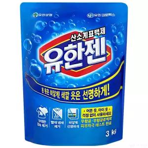 유한젠 산소계표백제 리필 3kg 1개