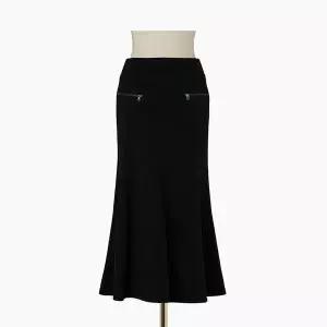 [에고이스트]ER4CS661지퍼포인트머메이드밴딩롱스커트_DJ