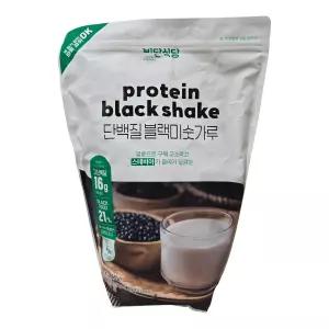 비단식당 단백질 블랙미숫가루 2kg 스테비아