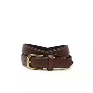 닥스 닥스 DBBE2E742 여성벨트브라운 가죽 슬림 버클 여성벨트