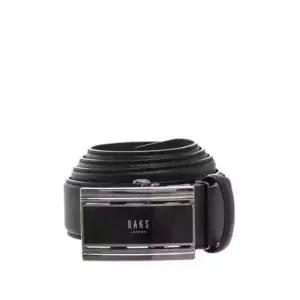 닥스 닥스 DBBE1E784BK 블랙 체크배색버클 가죽 자동벨트