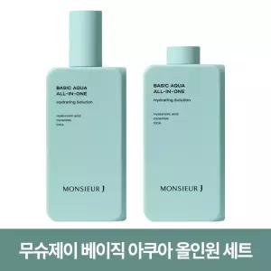 무슈제이 베이직 아쿠아 올인원 200ml 2개