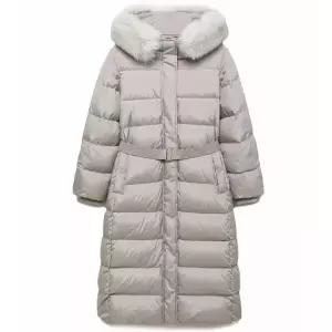 [롯데백화점]나이스클랍 롱슬림 벨티드 구스다운 N254PWDB22