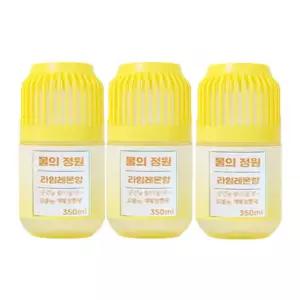 산도깨비 물의 정원 라임레몬 350mlX3개 실내용 방향제 탈취제 냄새 제거제