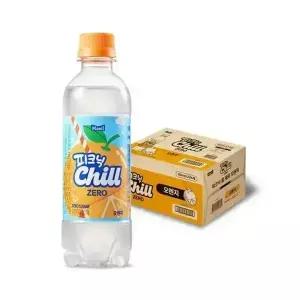 [소비기한 임박] 피크닉 칠 CHILL 제로 오렌지 350ml, 24입, 1개