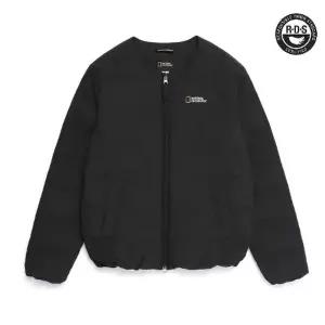 내셔널지오그래픽 N254UDW920 헤론 U넥 경량 구스다운 점퍼 BLACK