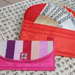 색동 지갑 전통 새해 복주머니 설날 세뱃돈 봉투 외국인선물