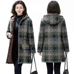 [알트베니] 블론 퍼 퀼팅 코트