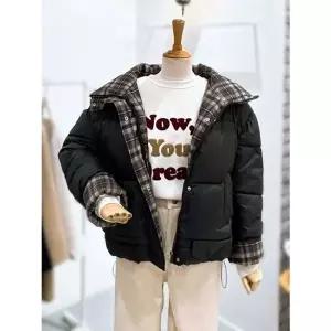 [NS홈쇼핑][레코브]체크배색 패딩점퍼(LC41EZPD004X)[35622775]