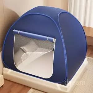 침대바람막이 난방텐트 보온 방한 수면 방풍 실내