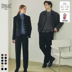 [이삐다](홈쇼핑)에버라스트 겨울 남녀 링클프리 6컬러 12골 기모 코듀로이팬츠 골지바지 루즈핏 허리밴딩