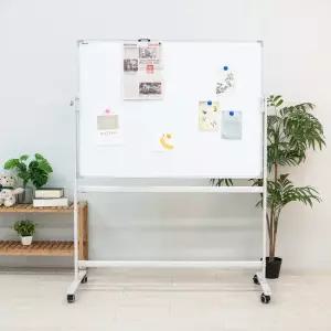 화이트보드 고급형 대형 이동식 스탠드형 높이조절 회전가능