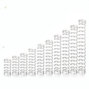 10-20pcs 0.5mm 외경 3mm 4mm 6mm ~ 12mm 스테인레스 스틸 마이크로 소형 압축 스프링 길이 5mm-50mm