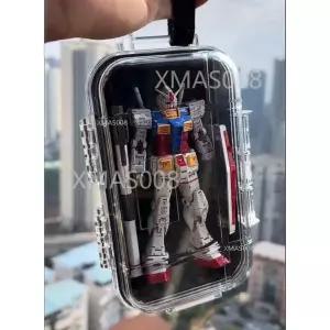  건담 프라 모델 HG RG 방수 씰링 상자 보관 DIY 배낭 펜던트 케이스