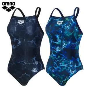 아레나 여성수영복 스파이더볼트 원피스플라이백 A5FL1LO03