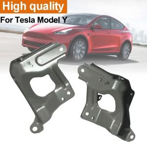 테슬라  Y 2021- 사이드 프론트 범퍼 로어 윙 지지대 플레이트 프론트 펜더 자동차 액세서리 1504589-S0-A