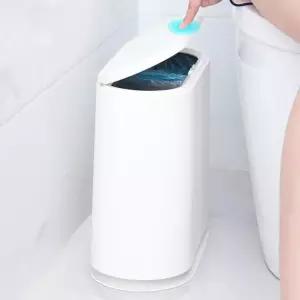 원터치휴지통 슬림 화장실 사무실 쓰레기통