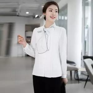 엄마옷 노방 타이 블라우스 1GHJ23657 중년여성 마담 60 70대  빅사이즈 할머니