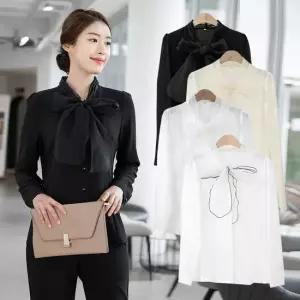 엄마옷 노방타이 블라우스 1GHJ23656 중년여성 마담 60 70대  빅사이즈 할머니