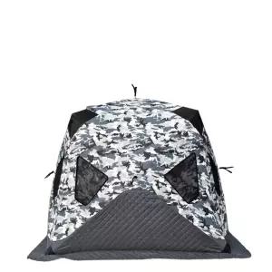 빙어 돔텐트 원터치 얼음낚시텐트 야외 육각 큐브