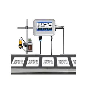 자동 잉크젯 프린터 라인 인쇄 로고 소형 코딩기계 바코드