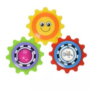 아기딸랑이 톱니바퀴 치발기 공놀이장난감 영유아용 신생아용 휴대용 육아용품