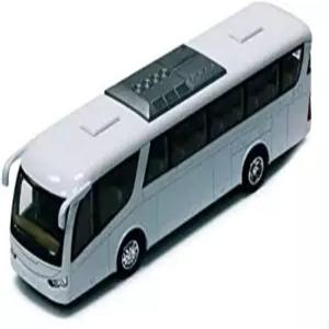 킨스마트 코치 버스 화이트 7인치 다이캐스트 모델 토이카