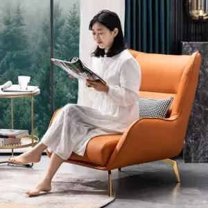윙체어 라운지 가죽 암체어 쇼파 휴식 사무실