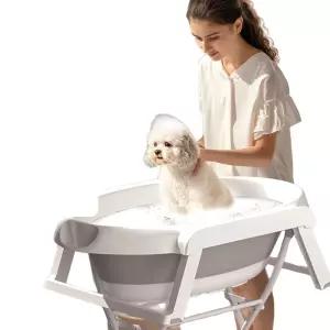 반려견욕조 강아지목욕통 반려견 고양이 고강도철파이프