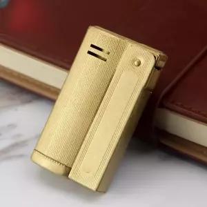 임코라이트 남성 레트로 클래식 방풍 라이터 빈티지 스타일 등유라이터 황동 재질