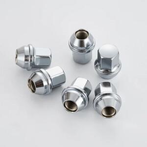 Chevy Impala 2006-2009 휠 너트 전면/후면 M12x1.5 플랫탑 19mm Hex 35.9mm 길이 스틸 교체용 9596863 959