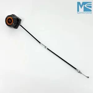 8 개의 기어가있는 운동 자전거 손잡이 페달 플라스틱 전문 저항 장력 제어 유용한 사이클링 액세서리 C15