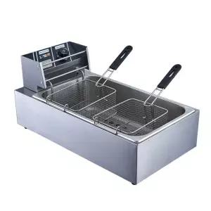 전기튀김기 업소용 치킨 단일 탁상형